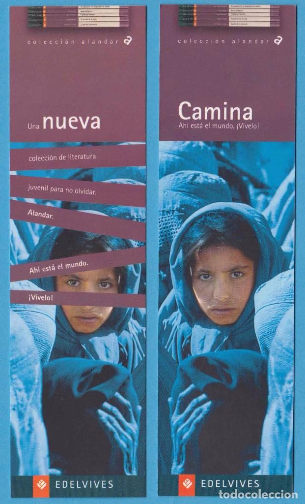 Coleccionismo Marcap&aacute;ginas: CAMINA / UNA NUEVA. ALANDAR. EDELVIVES. PUNTO DE LIBRO