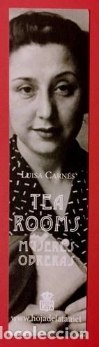 Coleccionismo Marcap&aacute;ginas: MARCAP&Aacute;GINAS - TEA ROOMS - MUJERES OBRERAS - LUISA CARN&Eacute;S