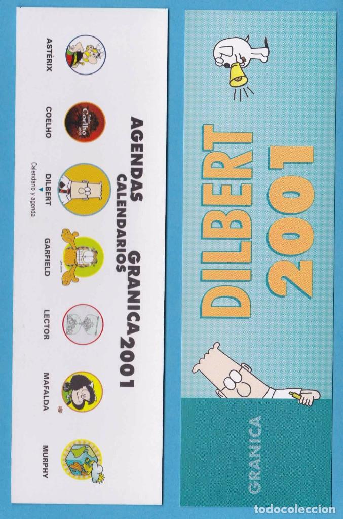 Collectables Bookmark: DILBERT 2001. GRANICA. PUNTO DE LIBRO / MARCAP&Aacute;GINAS