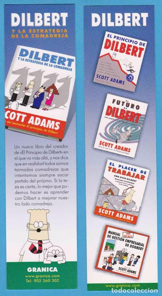 Sammeln von Lesezeichen: DILBERT Y LA ESTRATEGIA DE LA COMADREJA. SCOTT ADAMS. GRANICA. PUNTO DE LIBRO / MARCAP&Aacute;GINAS