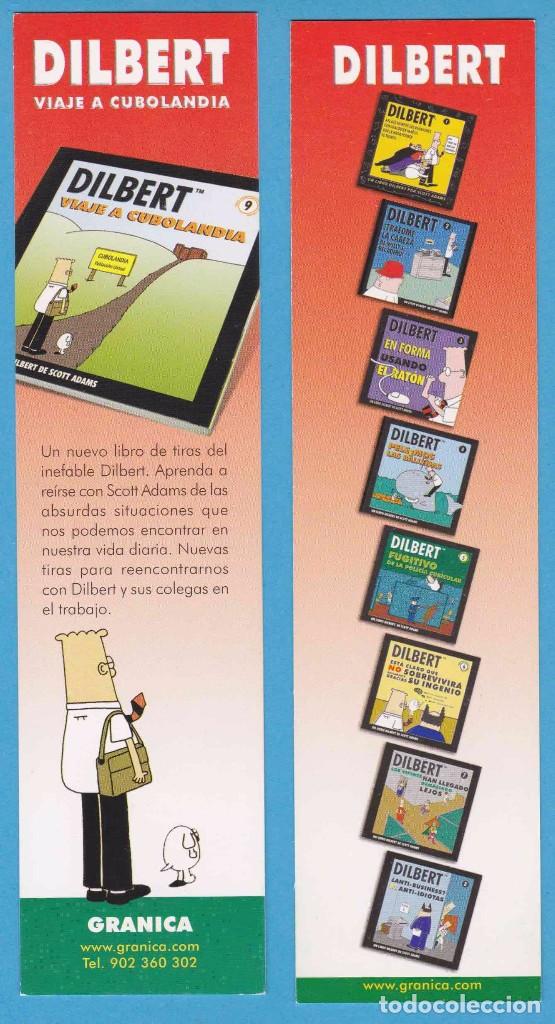 Sammeln von Lesezeichen: VIAJE A CUBOLANDIA. DILBERT. SCOTT ADAMS. GRANICA. PUNTO DE LIBRO / MARCAP&Aacute;GINAS