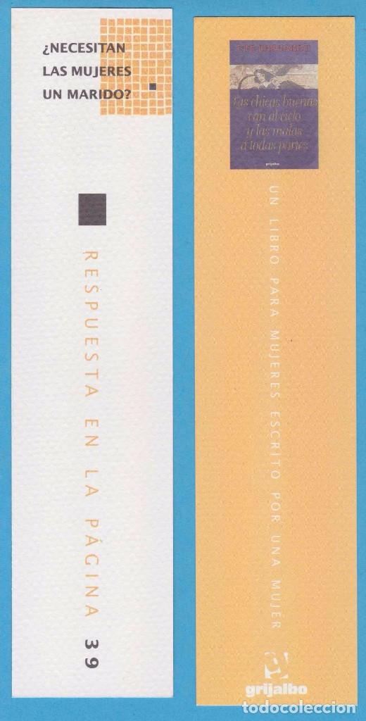 Collectables Bookmark: LAS CHICAS BUENAS VAN AL CIELO... UTE EHRHADT. GRIJALBO. PUNTO DE LIBRO / MARCAP&Aacute;GINAS