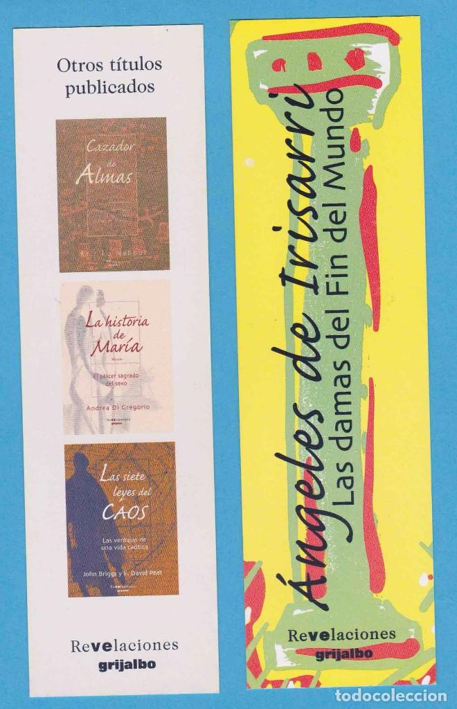 Collectables Bookmark: &Aacute;NGELES DE IRISARRI. REVELACIONES. GRIJALBO. PUNTO DE LIBRO