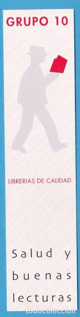 Collectables Bookmark: SALUD Y BUENAS LECTURAS. GRUPO 10. LIBRER&Iacute;AS DE CALIDAD. COMUNIDAD VALENCIANA. PUNTO DE LIBRO