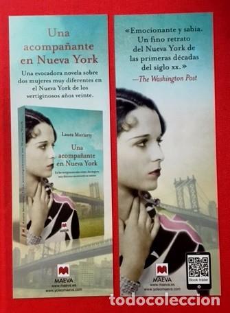 Coleccionismo Marcap&aacute;ginas: MARCAP&Aacute;GINAS - UN ACOMPA&Ntilde;ANTE EN NUEVA YORK