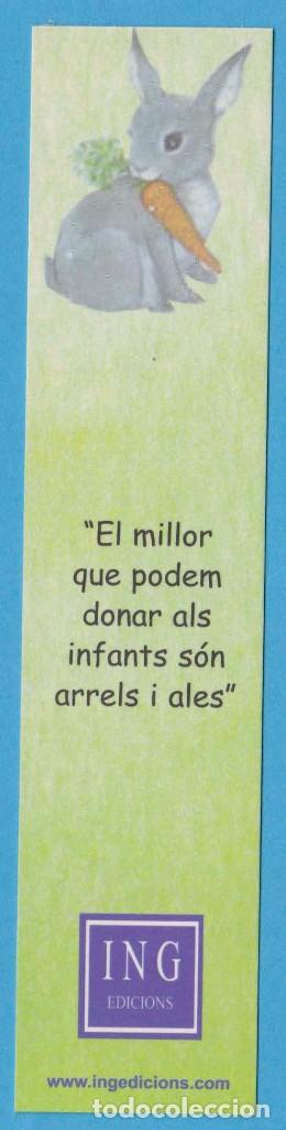 Collezionismo Segnalibri: EL MILLOR QUE PODEM DONAR ALS INFANTS S&Oacute;N ARRELS I ALES. WALDORF. ING. PUNTO DE LIBRO, MARCAP&Aacute;GINAS