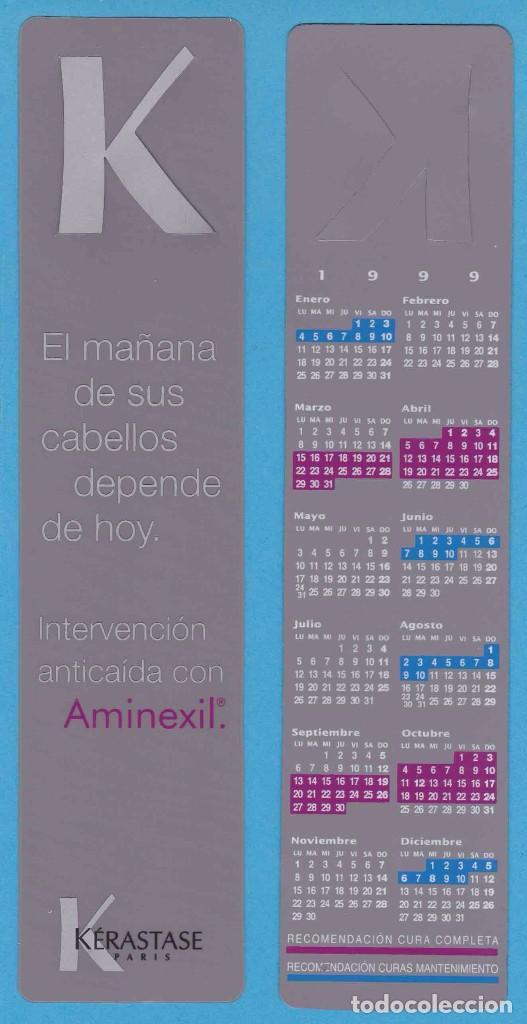 Collectables Bookmark: AMINEXIL. K&Eacute;RASTASE. 1999. PUNTO LIBRO / MARCAP&Aacute;GINAS