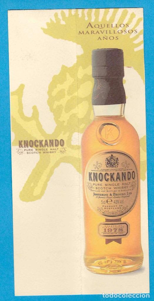 Collectables Bookmark: AQUELLOS MARAVILLOSOS A&Ntilde;OS. KNOCKANDO. PUNTO LIBRO / MARCAP&Aacute;GINAS FOLLETO