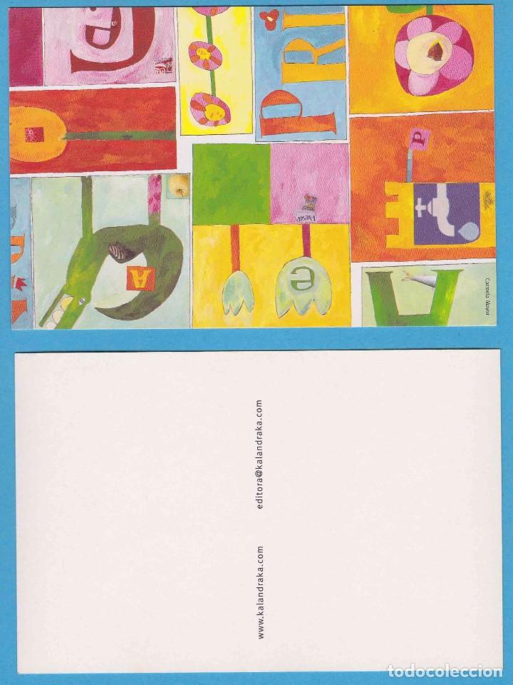 Coleccionismo Marcap&aacute;ginas: CARMELA MAYOR. KALANDRAKA. PUNTO DE LIBRO - POSTAL