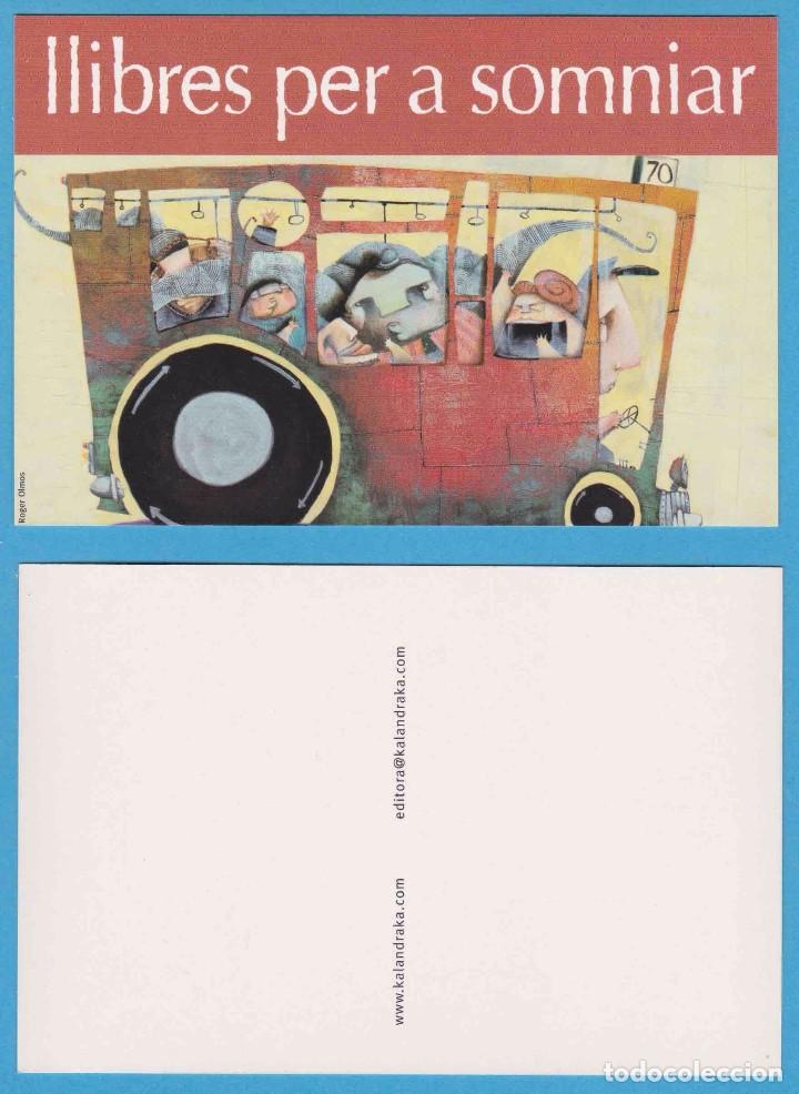 Coleccionismo Marcap&aacute;ginas: LLIBRES PER A SOMNIAR. ROGER OLMOS. KALANDRAKA. PUNTO DE LIBRO - POSTAL