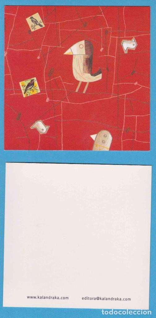 Coleccionismo Marcap&aacute;ginas: ISIDRO FERRER. KALANDRAKA. PUNTO DE LIBRO CUADRADO - 9,6 X 9,6 CM