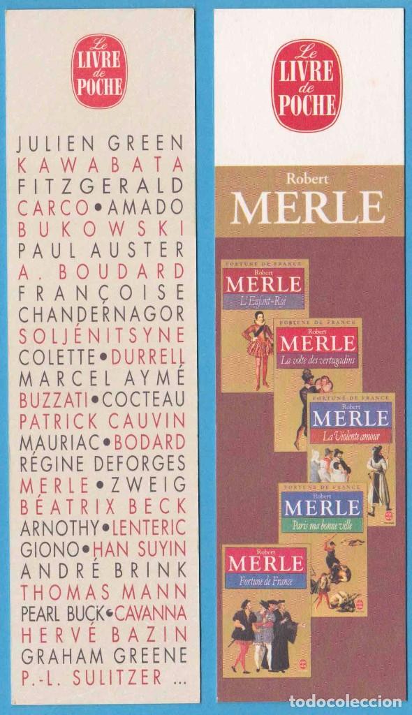 Collectables Bookmark: BERNARD WERBER. LE LIVRE DE POCHE. PUNTO DE LIBRO, MARCAP&Aacute;GINAS