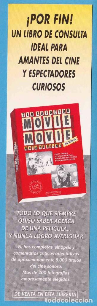 Collectables Bookmark: MOVIE MOVIE. TEO CALDER&Oacute;N. CALDER&Oacute;N & VILLAMANDOS. PUNTO DE LIBRO, MARCAP&Aacute;GINAS