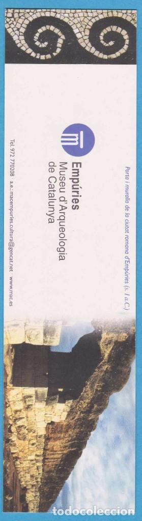 Collectables Bookmark: EMP&Uacute;RIES. MUSEU D'ARQUEOLOGIA DE CATALUNYA. PUNTO DE LIBRO