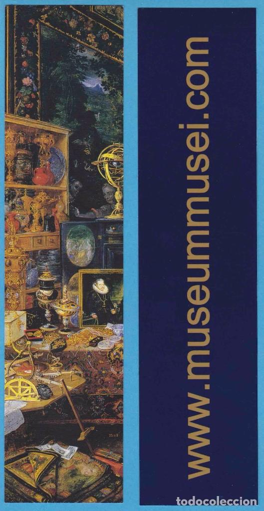 Collectables Bookmark: MUSEUM MUSEI. MUSEUMMUSEI.COM. PUNTO DE LIBRO, MARCAP&Aacute;GINAS