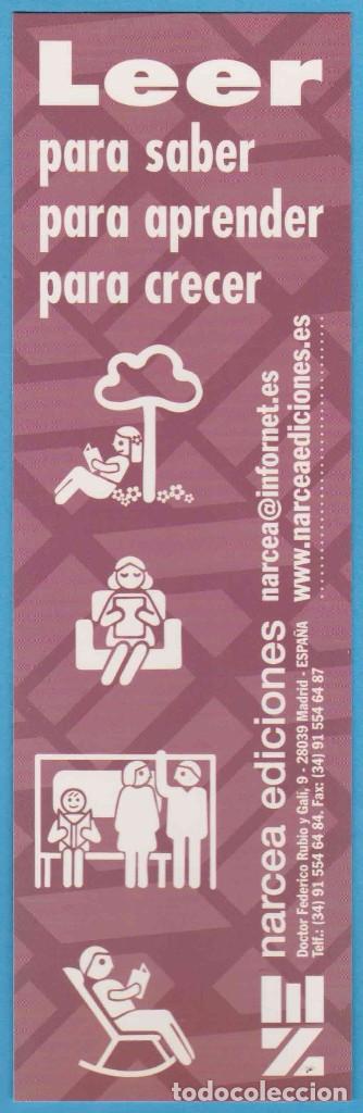 Collectionnisme Marque-pages: LEER PARA SABER, APRENDER, CRECER. NARCEA EDICIONES. PUNTO DE LIBRO