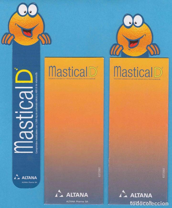 Collectionnisme Marque-pages: MASTICAL D. ALTANA PHARMA, SA. PUNTO DE LIBRO CON FUNDA