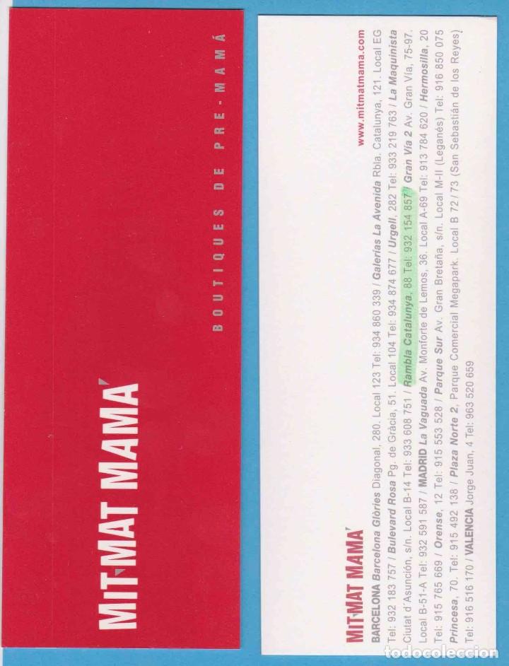 Collectables Bookmark: MIT MAT MAM&Aacute;. BOUTIQUES DE PRE-MAM&Aacute;. PUNTO DE LIBRO, MARCAP&Aacute;GINAS