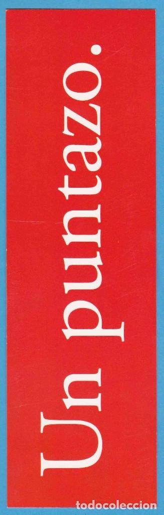 Collectables Bookmark: UN PUNTAZO. LUNAR PARK, BRET EASTON ELLIS. MONDADORI. PUNTO DE LIBRO, MARCAP&Aacute;GINAS