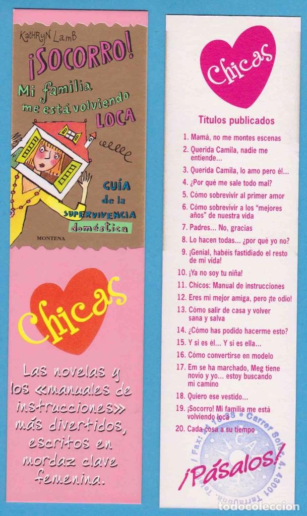 Sammeln von Lesezeichen: &iexcl;SOCORRO! MI FAMILIA ME EST&Aacute; VOLVIENDO LOCA. KATHRYN LAMB. CHICAS. MONTENA. PUNTO DE LIBRO