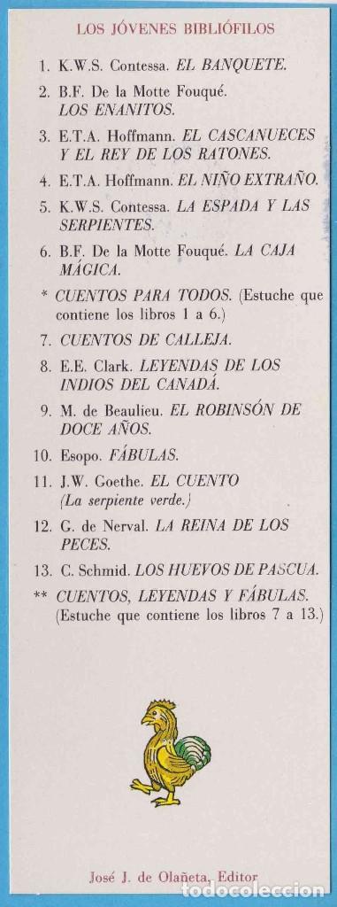 Coleccionismo Marcap&aacute;ginas: LOS J&Oacute;VENES BIBLI&Oacute;FILOS. JOS&Eacute; J. DE OLA&Ntilde;ETA, EDITOR. PUNTO DE LIBRO