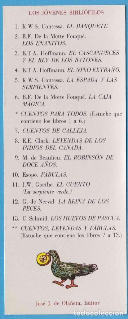 Sammeln von Lesezeichen: LOS J&Oacute;VENES BIBLI&Oacute;FILOS. JOS&Eacute; J. DE OLA&Ntilde;ETA, EDITOR. PUNTO DE LIBRO