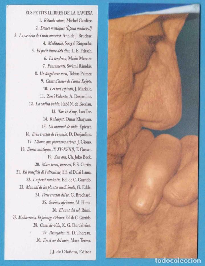 Coleccionismo Marcap&aacute;ginas: ELS PETITS LLIBRES DE LA SAVIESA. JOS&Eacute; J. DE OLA&Ntilde;ETA, EDITOR. PUNTO DE LIBRO