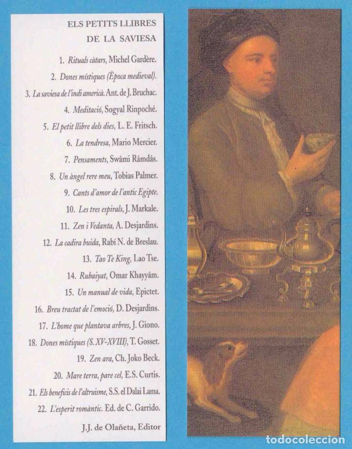 Coleccionismo Marcap&aacute;ginas: ELS PETITS LLIBRES DE LA SAVIESA. JOS&Eacute; J. DE OLA&Ntilde;ETA, EDITOR. PUNTO DE LIBRO