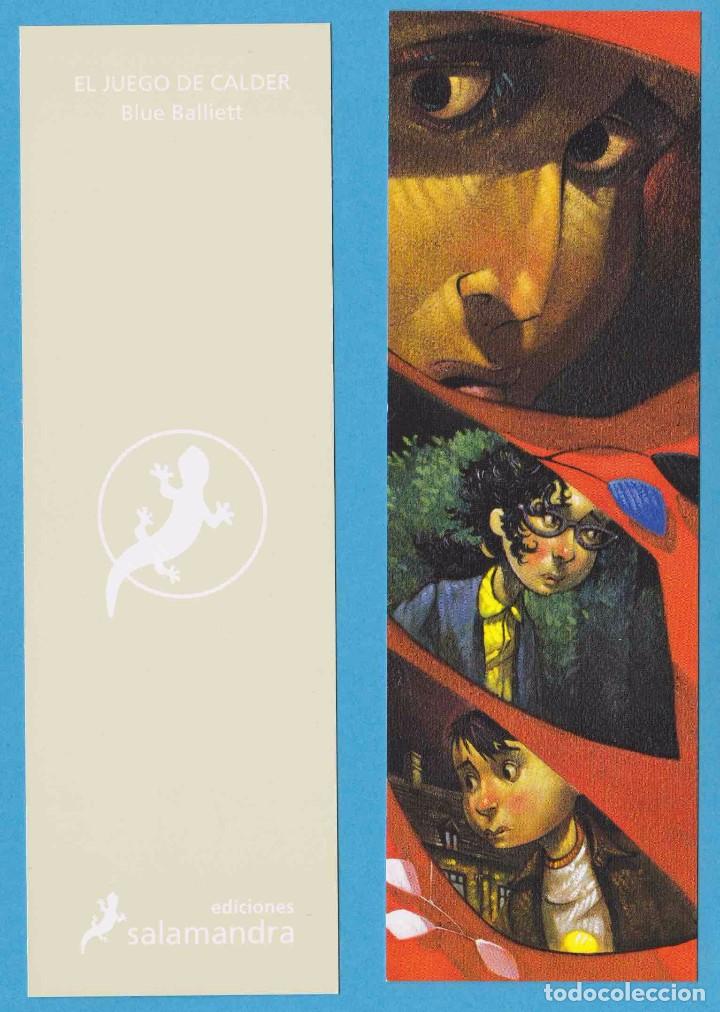 Collectionnisme Marque-pages: EL JUEGO DE CALDER. BLUE BALLIETT. SALAMANDRA. PUNTO DE LIBRO, MARCAP&Aacute;GINAS