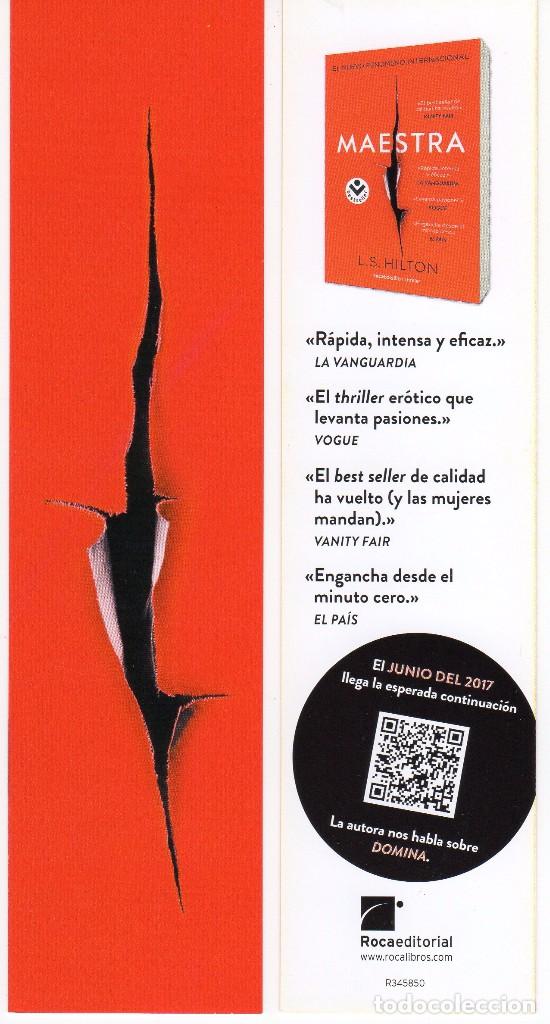 Coleccionismo marcap&aacute;ginas: MARCAP&Aacute;GINAS - ROCA EDITORIAL - MAESTRA - Foto 1