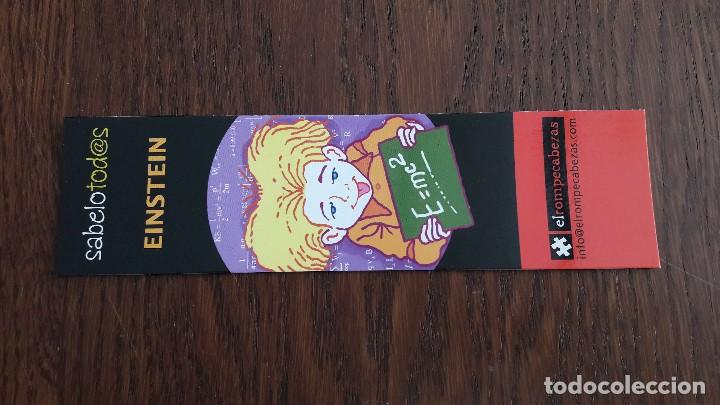 Coleccionismo Marcap&aacute;ginas: marcap&aacute;ginas, punto de libro, Einstein, el rompecabezas.
