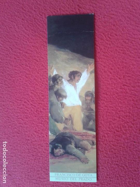 Coleccionismo marcap&aacute;ginas: PRECIOSO MARCAP&Aacute;GINAS BOOKMARK BOOK MARK FRANCISCO DE GOYA MUSEO DEL PRADO MUSEUM 2000 FUSILAMIENTOS