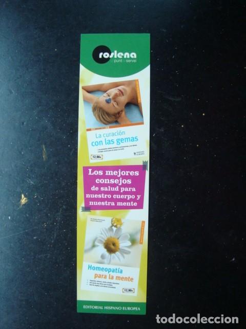 Coleccionismo marcap&aacute;ginas: Marcapaginas, punto libro, roslena - Foto 1