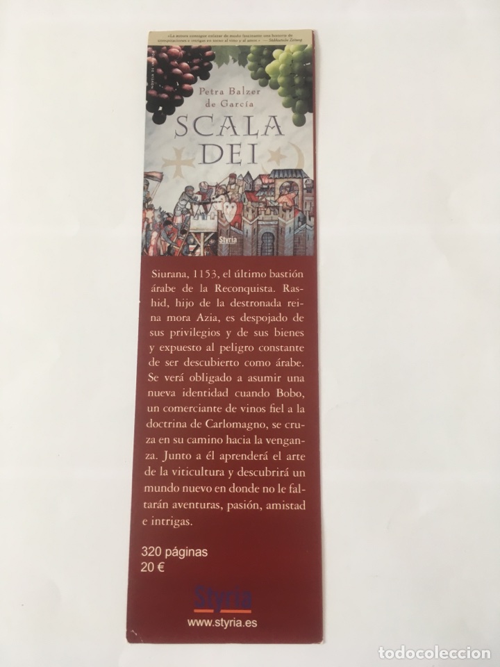 Coleccionismo marcap&aacute;ginas: Marcap&aacute;ginas o punto de libro Styria - Foto 2