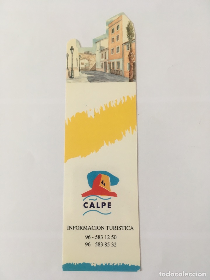 Coleccionismo marcap&aacute;ginas: Marcap&aacute;ginas o punto de libro Calpe - Foto 2