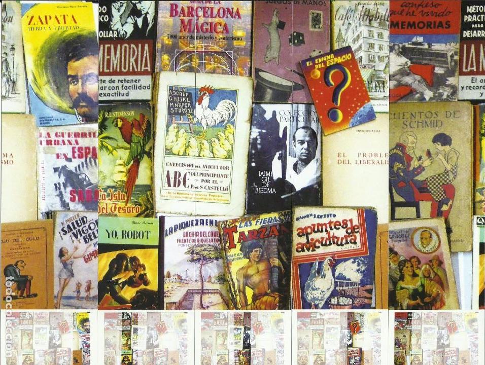 Collectionnisme Marque-pages: MARCAP&Aacute;GINAS. PUZZLE. LIBRER&Iacute;A CARLOS. HOMENAJE A LOS LIBROS DESCATALOGADOS - A