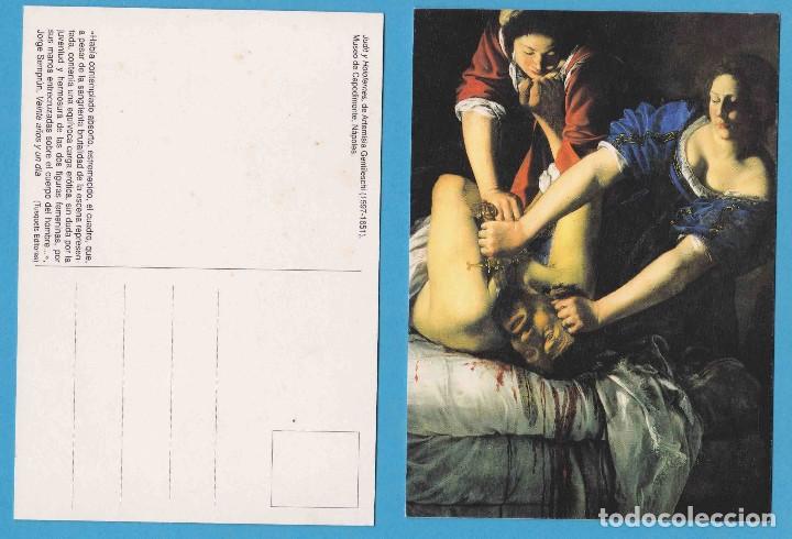 Coleccionismo Marcap&aacute;ginas: JUDIT Y HOLOFERNES. VEINTE A&Ntilde;OS Y UN D&Iacute;A. JORGE SEMPR&Uacute;N. TUSQUETS. PUNTO DE LIBRO - POSTAL