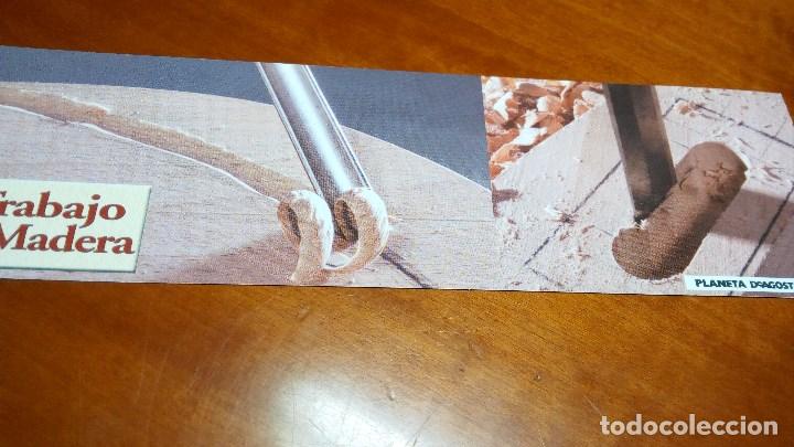 Collectionnisme Marque-pages: MARCAPAGINAS  IMAGENES TRABAJO EN MADERA - PLANETA D. AGOSTINI