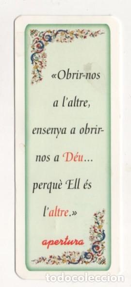 Coleccionismo Marcap&aacute;ginas: (ALB-TC-8) PUNTO DE LIBRO MARCAPAGINA GERMANS DE SANT JOAN DE DEU