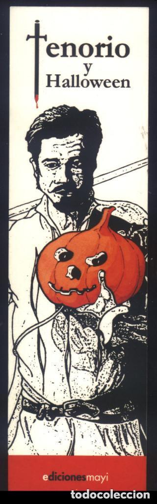 Coleccionismo marcap&aacute;ginas: A-5121- PUNTO DE LIBRO. MARCAP&Aacute;GINAS. TENORIO Y HALLOWEEN. MAYI.