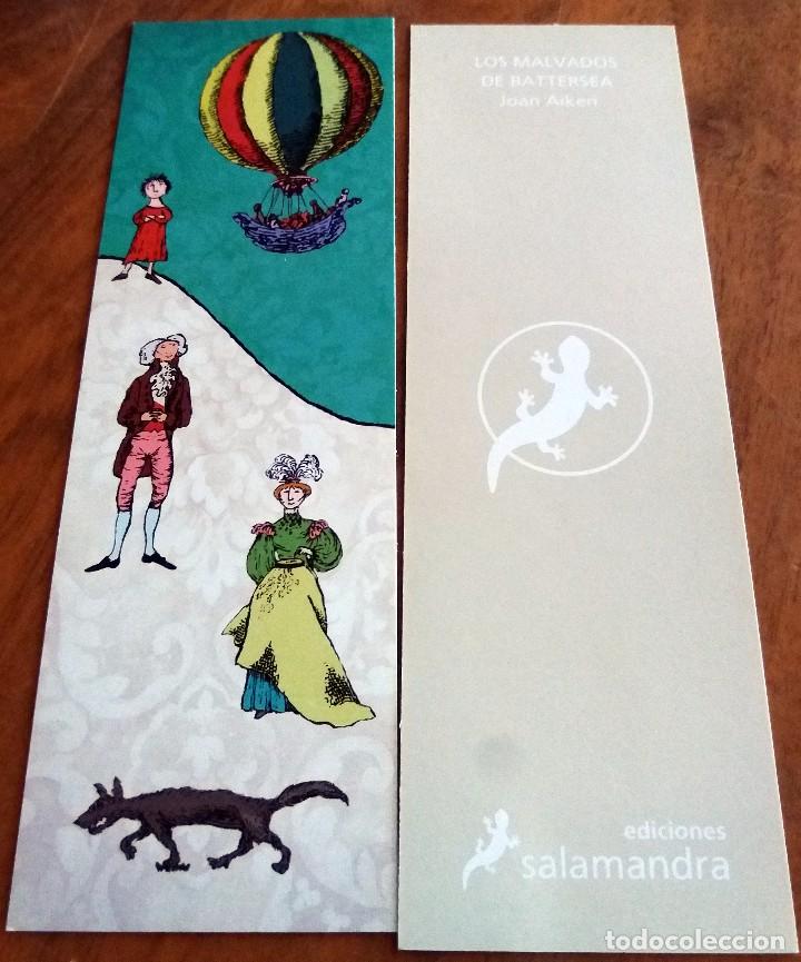 Collectables Bookmark: MARCAP&Aacute;GINAS - SALAMANDRA - LOS MALVADOS DE BATTERSEA