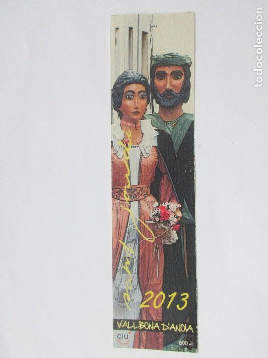 Sammeln von Lesezeichen: Marcap&aacute;gina Sant Jordi 2.013 gigantes de Vallbona d'Anoia