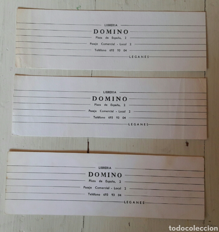 Marcap&aacute;ginas Libreria Domino