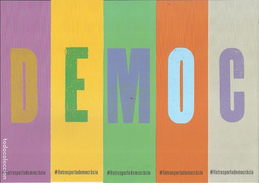 Collectionnisme Marque-pages: Colecci&oacute;n 10 marcap&aacute;ginas formando la palabra Democracia ver foto