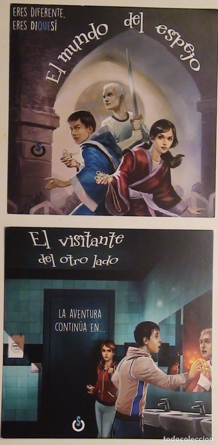 Collezionismo Segnalibri: MARCAPAGINAS - DI QUE SI - EL MUNDO DEL ESPEJO