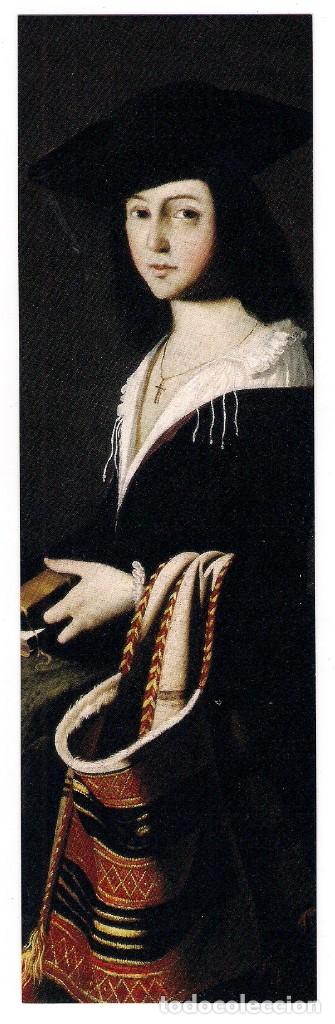 Collectionnisme Marque-pages: -68576 MARCAPAGINAS MUSEO THYSSEN, SANTA MARINA, PINTURA FRANCISCO DE ZURBARAN