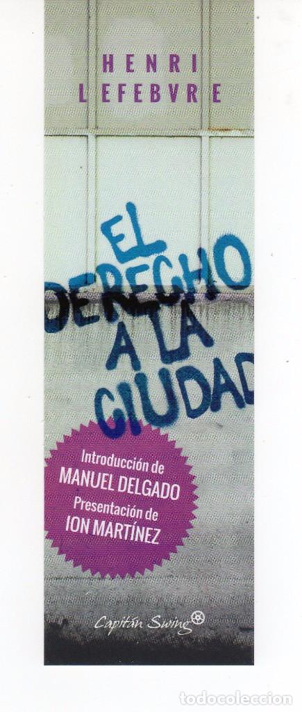 Coleccionismo marcap&aacute;ginas: MARCAP&Aacute;GINAS - CAPIT&Aacute;N SWING - EL DERECHO A LA CIUDAD - Foto 1