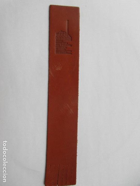 Collectionnisme Marque-pages: Marcap&aacute;gias de piel Museo de la piel d'Igualada