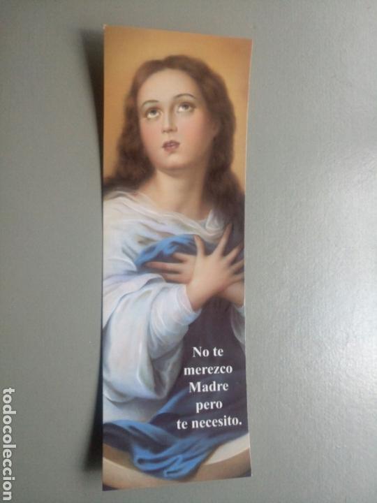 Coleccionismo marcap&aacute;ginas: Marcapaginas Inmaculada calendario 2013 - Foto 1