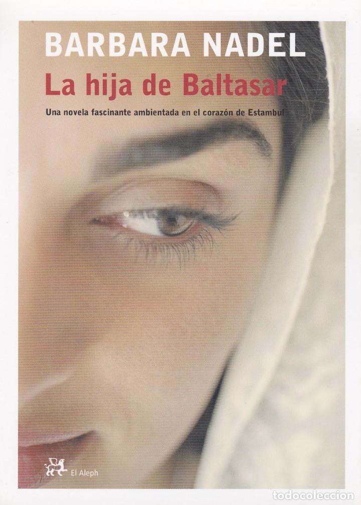 Collezionismo Segnalibri: MARCAPAGINAS EL ALEPH. LA HIJA DE BALTASAR - TAMA&Ntilde;O POSTAL